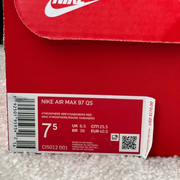 NikeAir Max 97 QS - Picture 5 of 11